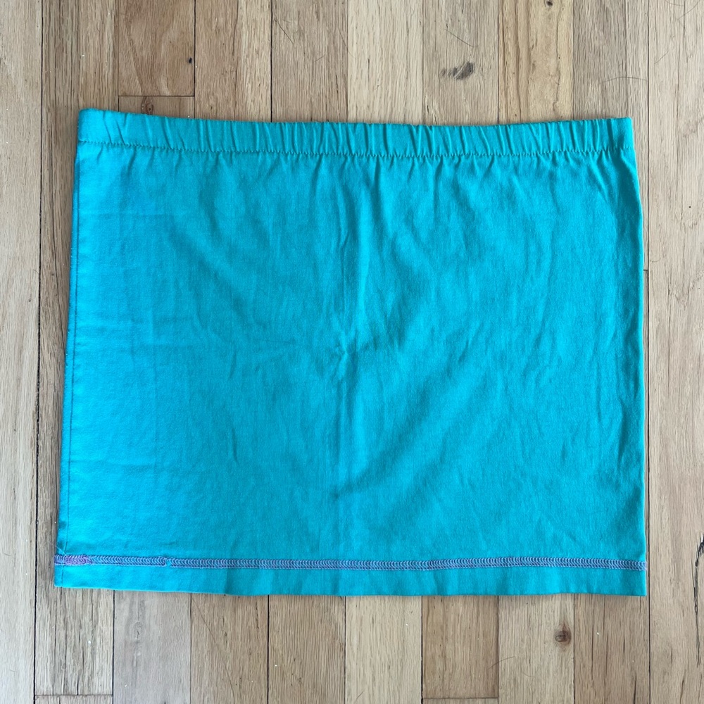 vintage cotton mini skirt